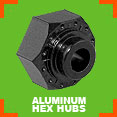 Aluminum Hex Hubs